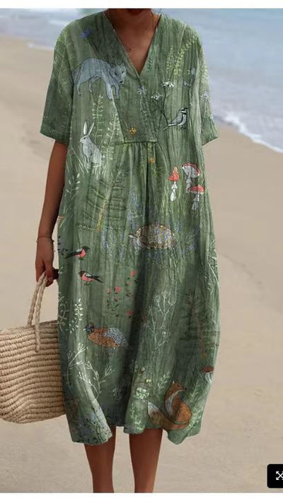 Graciela - Elegantes Boho-Kleid