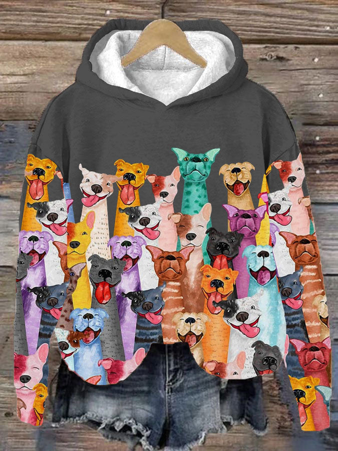 Norma® | Sweatshirt mit Animal-Print