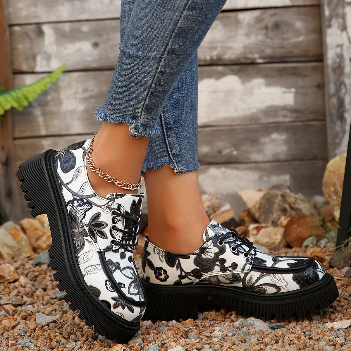 Sandra - Elegante Retro-Mokassins für Damen