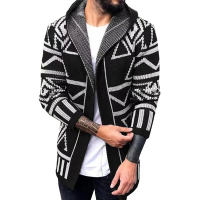 Gestrickter Herren Cardigan