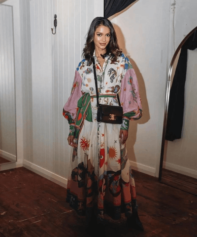 Dorthe™ | Elegantes Maxi-Kleid aus Italien