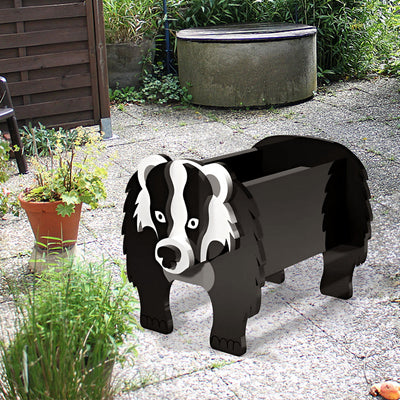 Europäischer Dachs Pflanzgefäß