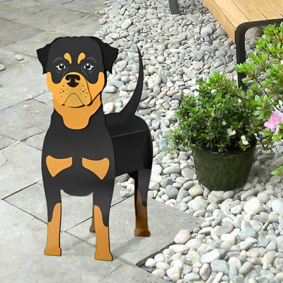 Rottweiler Pflanzentopf