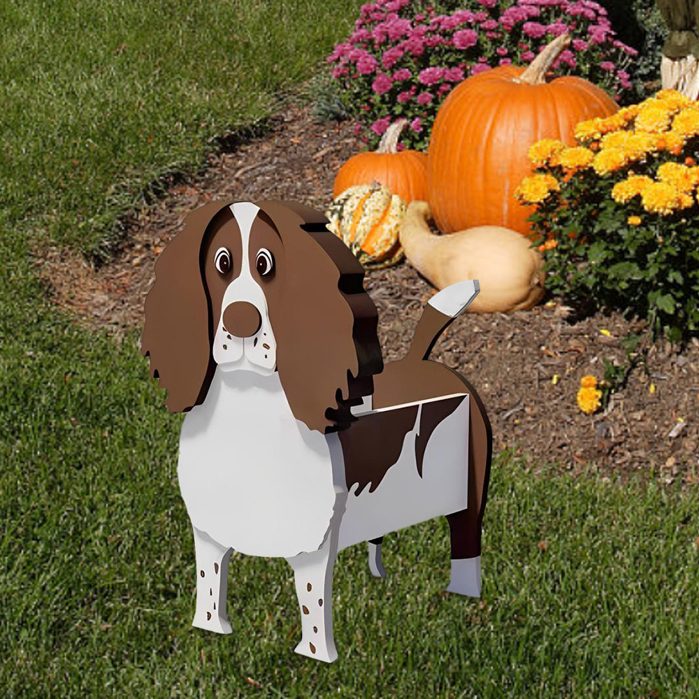 Springer Spaniel Flower Pot