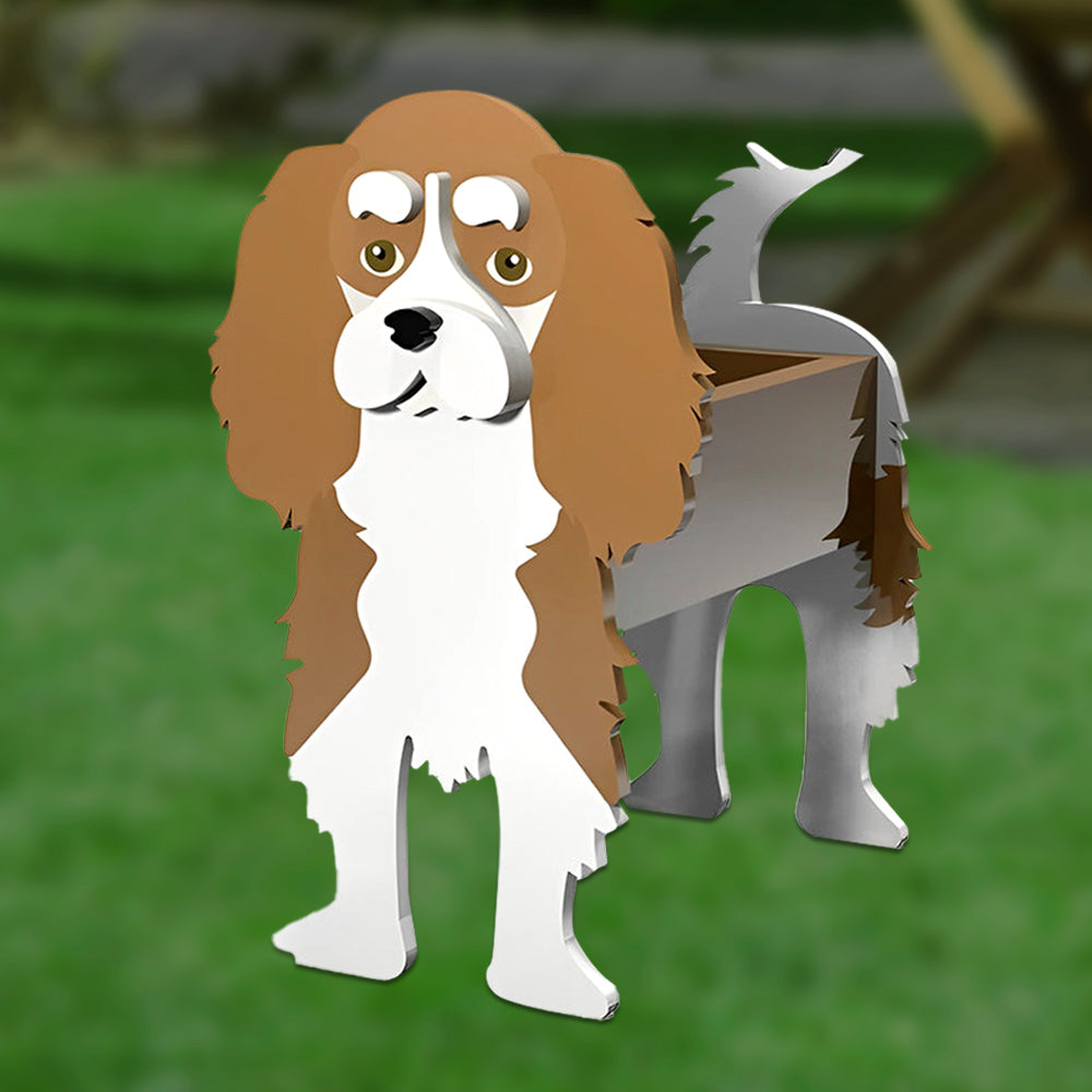 Cavalier King Charles Spaniel Plant Pot