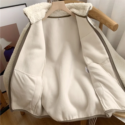 Pilar® | Damen Winterjacke mit Teddybär