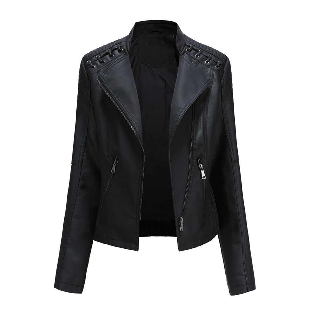 Marie - elegante lederjacke für einen zeitlosen look