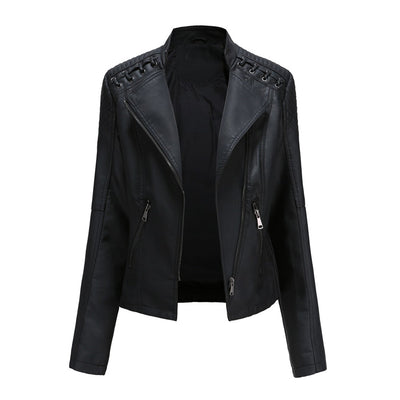 Marie - elegante lederjacke für einen zeitlosen look