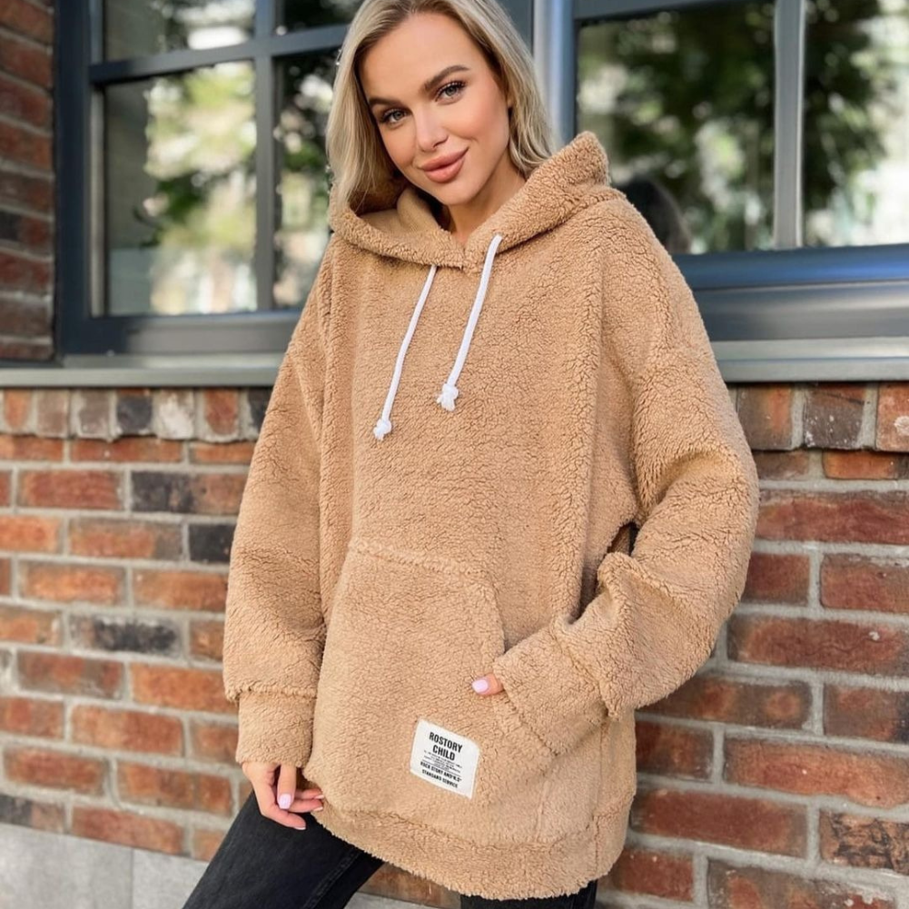 Daisy® | Modischer Plüsch-Hoodie