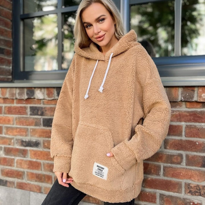 Daisy® | Modischer Plüsch-Hoodie