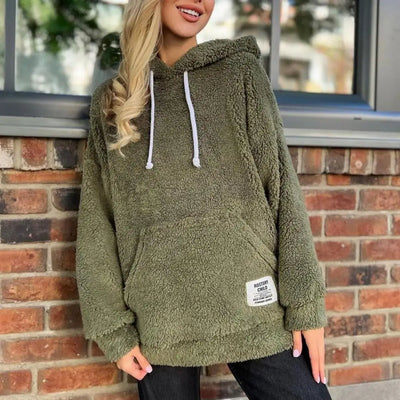 Daisy® | Modischer Plüsch-Hoodie