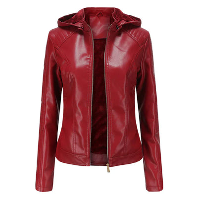 Mirjete - elegante lederjacke für einen zeitlosen look
