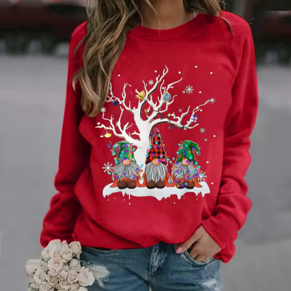 Jimena® | Übergroßes Weihnachts-Sweatshirt