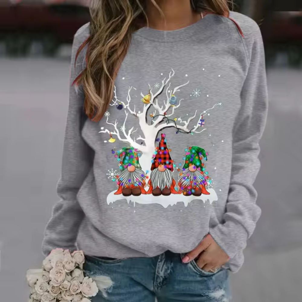 Jimena® | Übergroßes Weihnachts-Sweatshirt