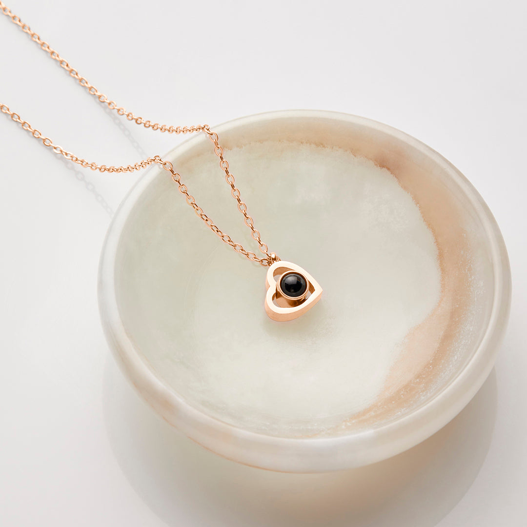 Fotohalskette Personalisieren mit eigenem Bild