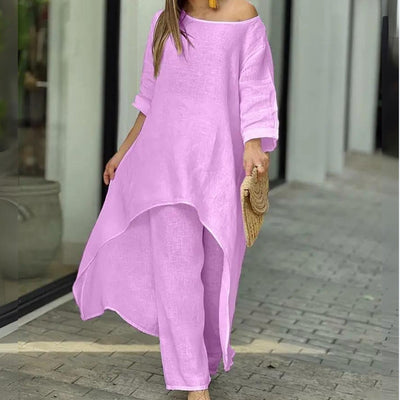 Liv luftiges leinen set fur jeden tag