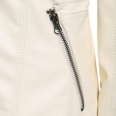 Elisa – Stilvolle & Komfortable Lederjacke für einen glamourösen Look