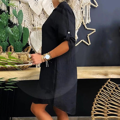 Ankica - Bequemes Leinenkleid