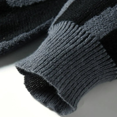 Moderner abstrakter Flow-Pullover