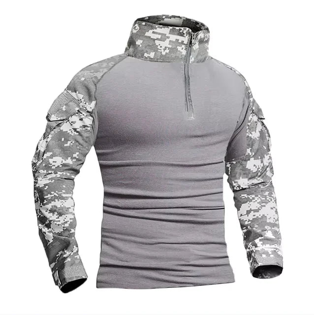 George | Armeepullover mit Reißverschluss