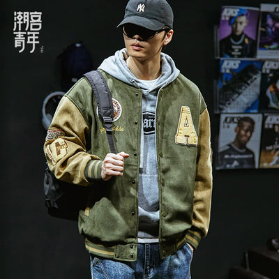 Kiora | College Baseballjacke Mit Stickerei