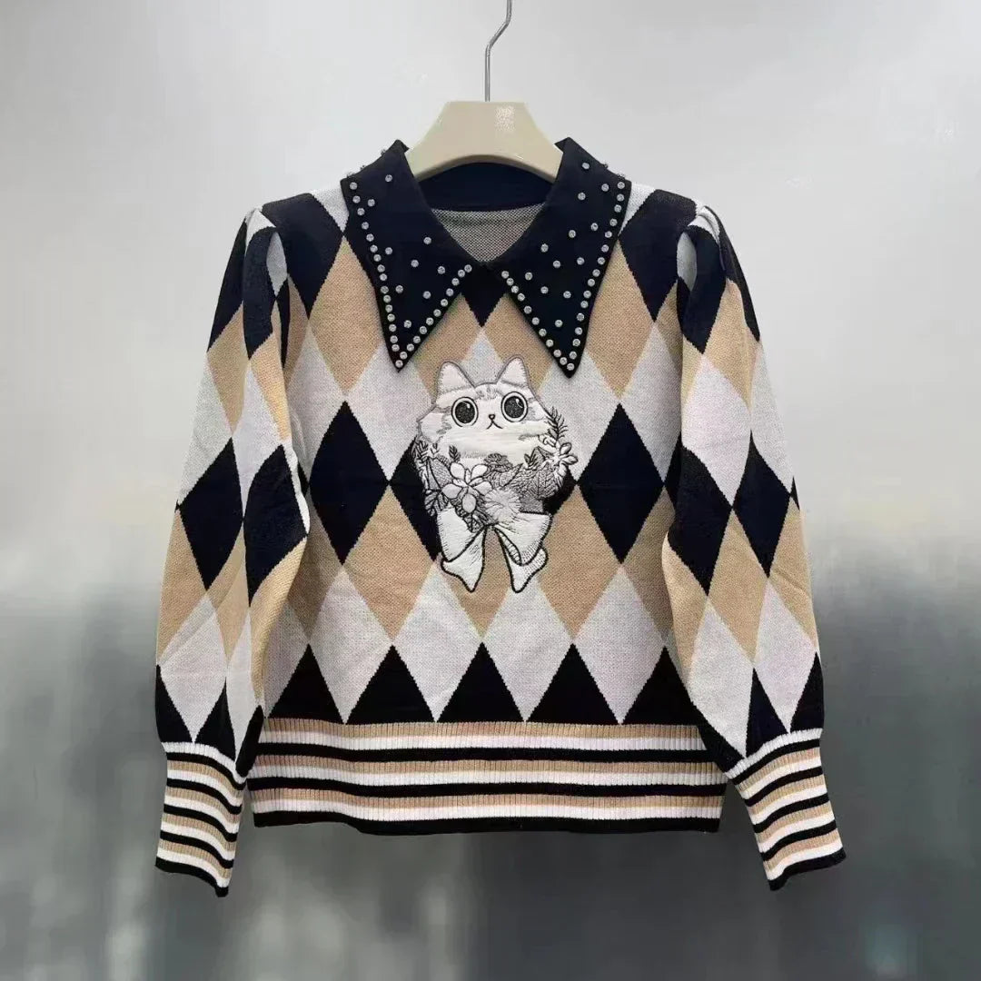 Fabiola® | Pullover mit verspieltem Charakter für Damen