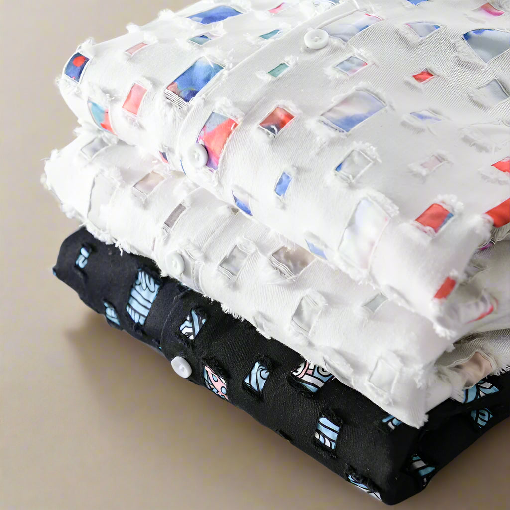 Nazirah – Elegantes Mosaik Hemd