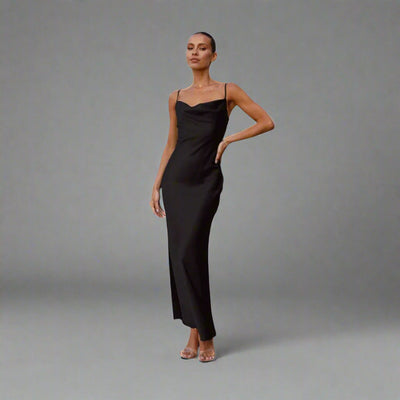 Claudia | Elegantes Satin-Kleid für unvergessliche Anlässe