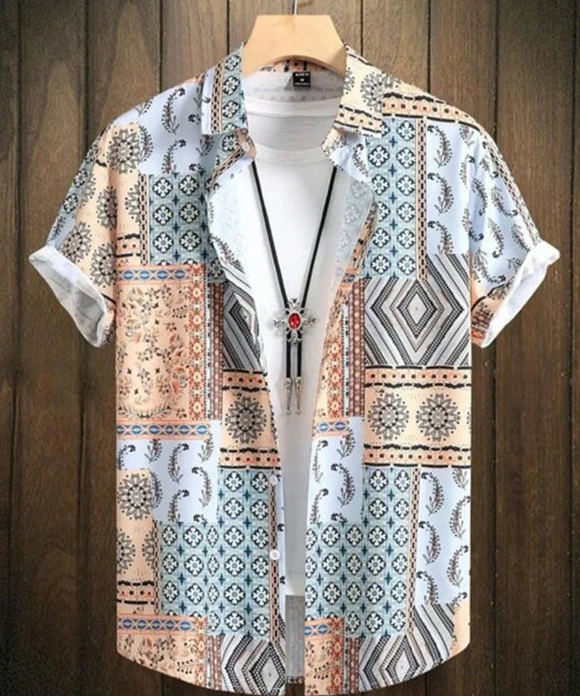 Henry - Vintage Hawaii-Hemden für Männer