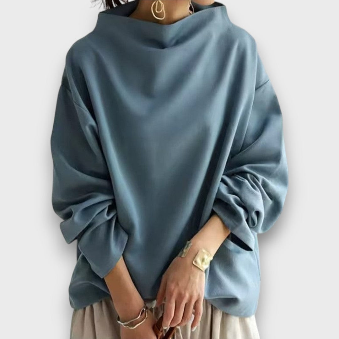 Gavrielle – Pullover mit hohem Kragen