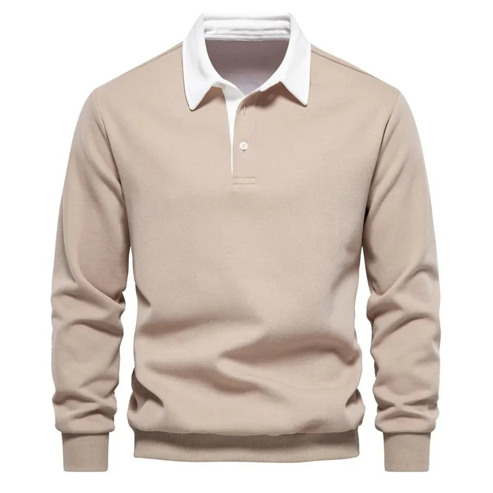 Austin Polo-Kragen Sweatshirt