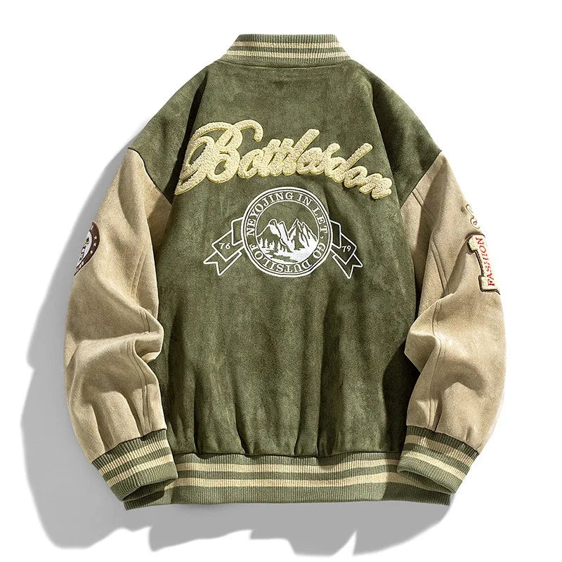 Kiora | College Baseballjacke Mit Stickerei