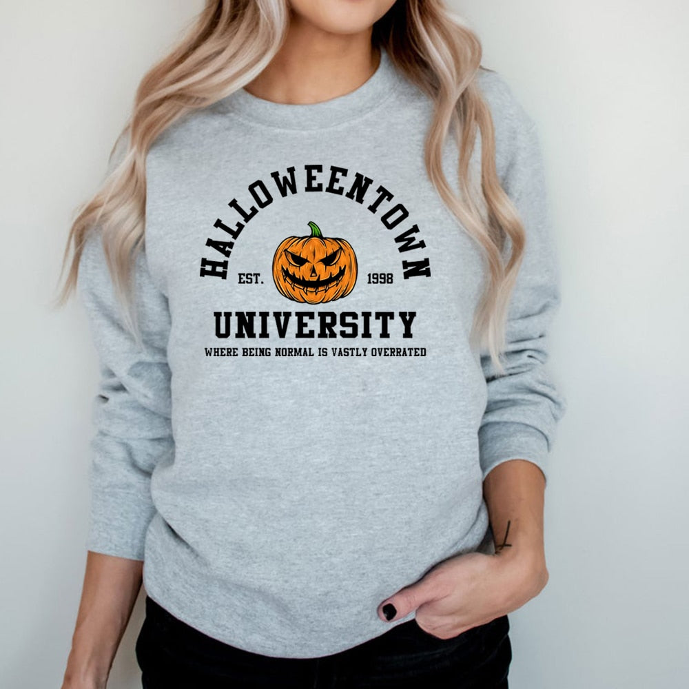 Wanda® | Halloween-Pullover mit O-Ausschnitt für Damen