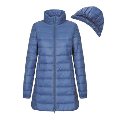 Damen Winter Daunen Jacke | Mit Kapuze