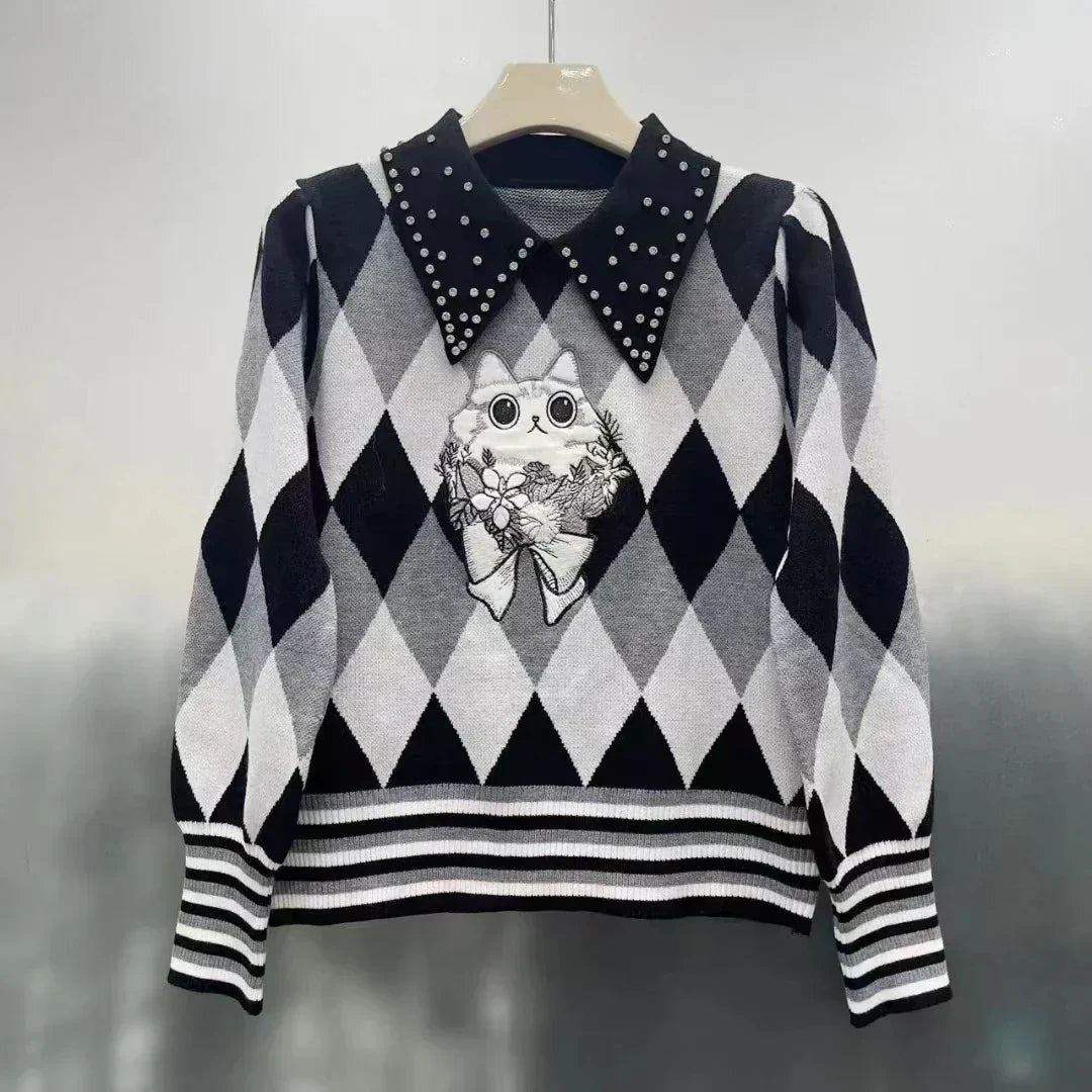 Fabiola® | Pullover mit verspieltem Charakter für Damen