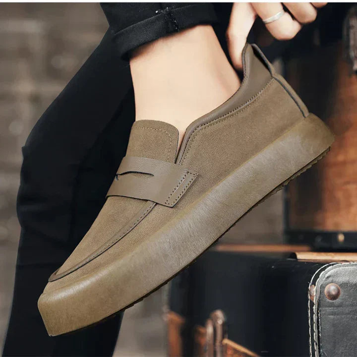 Modische Wildleder-Loafer für Herren – stilvoll und bequem