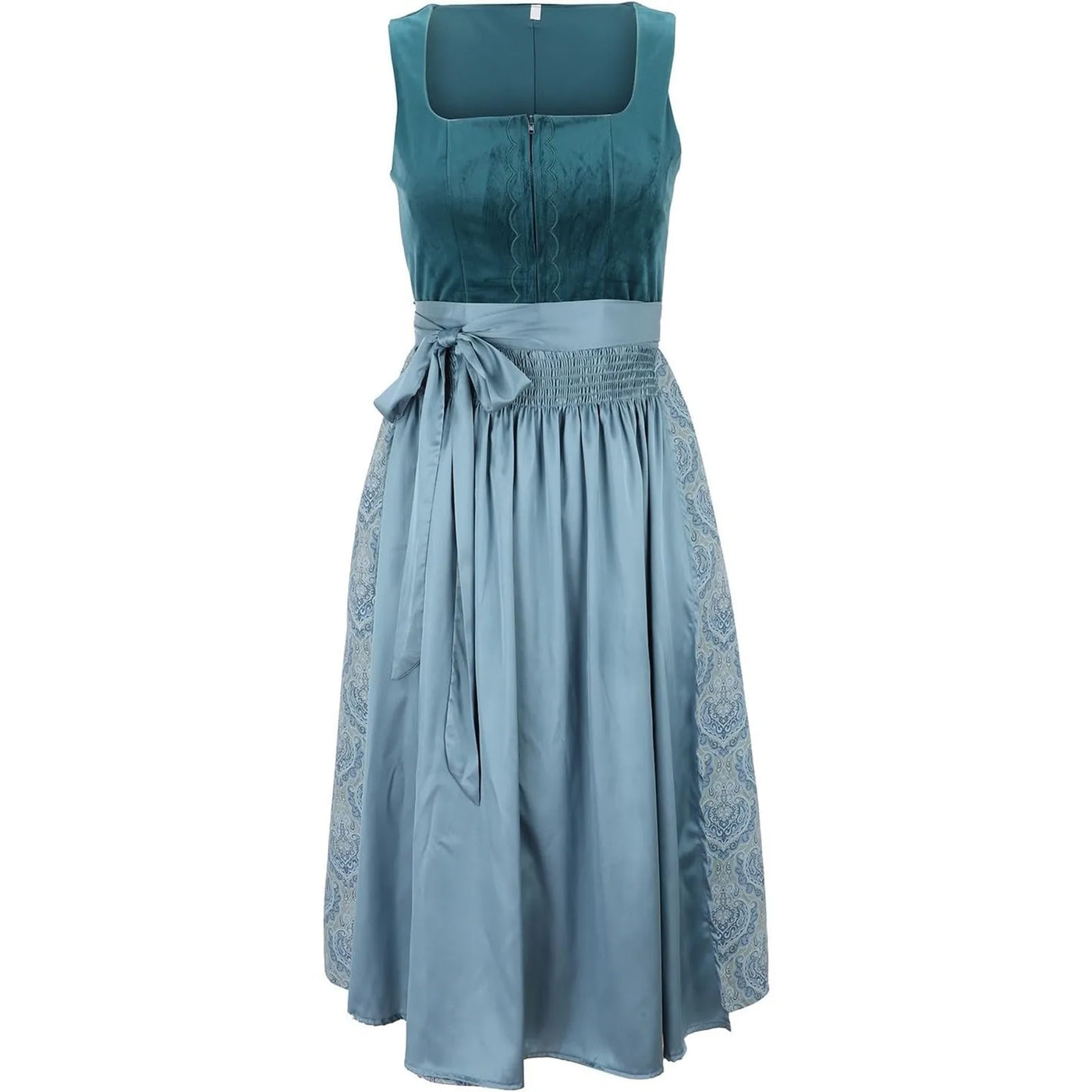 Damen Elegante Jahrgang Oktoberfest Dirndl Kleid