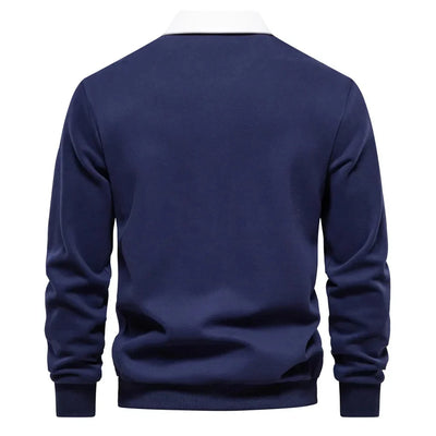 Austin Polo-Kragen Sweatshirt