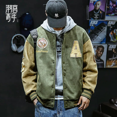 Kiora | College Baseballjacke Mit Stickerei