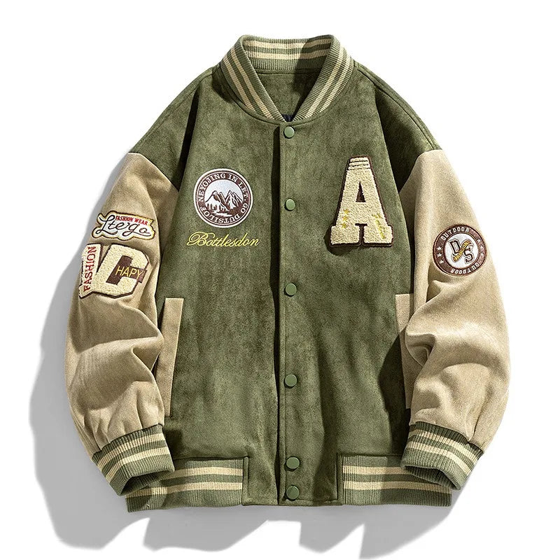 Kiora | College Baseballjacke Mit Stickerei