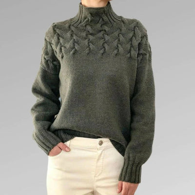 Stylischer damen-rollkragenpullover von sansa - perfekt für jede jahreszeit