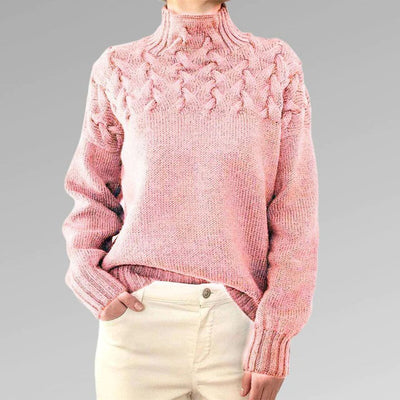 Stylischer damen-rollkragenpullover von sansa - perfekt für jede jahreszeit