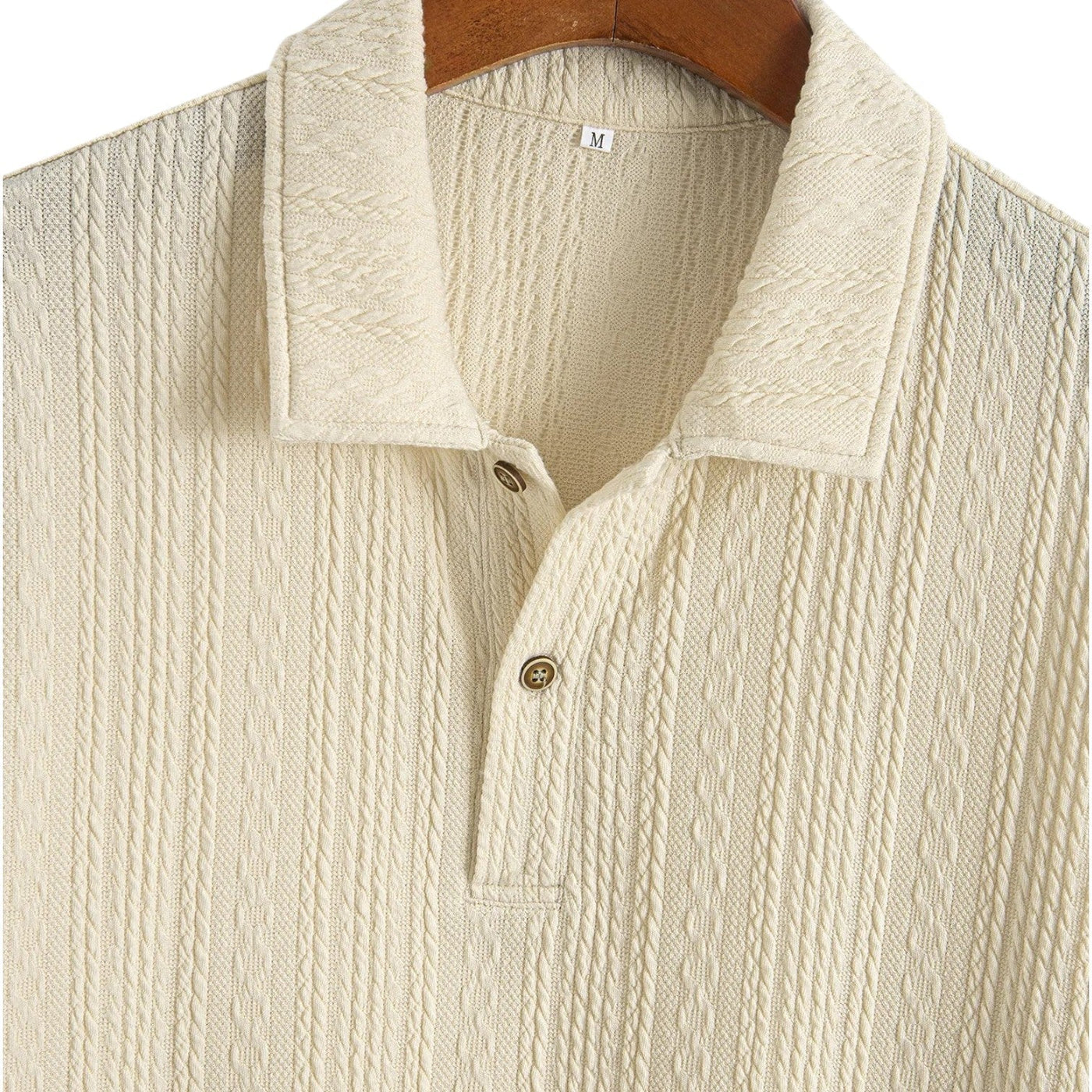 Gestricktes Herren Langarmshirt