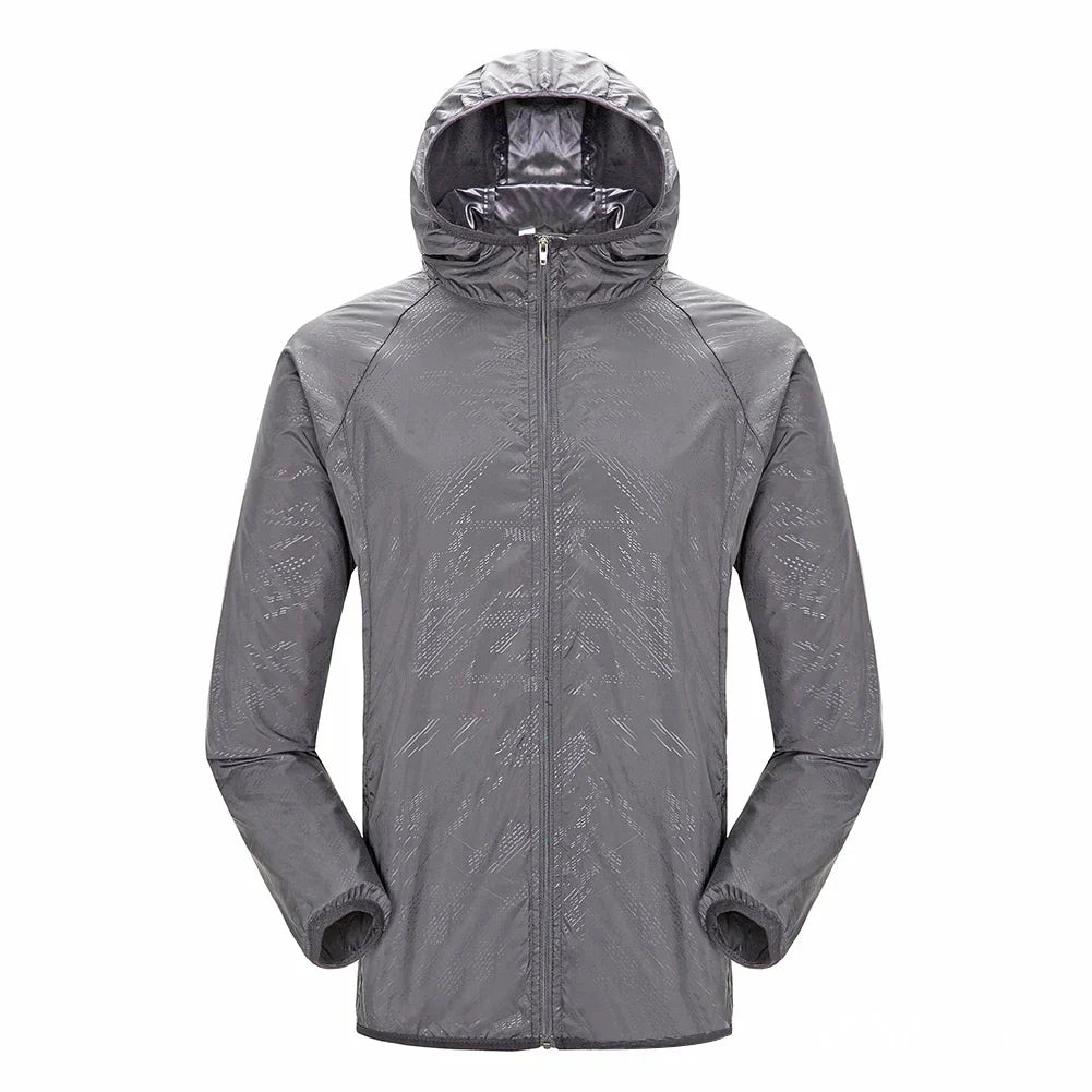 Unisex Wasserdichter Trenchcoat | Mit Kapuze