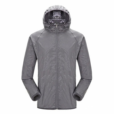 Unisex Wasserdichter Trenchcoat | Mit Kapuze