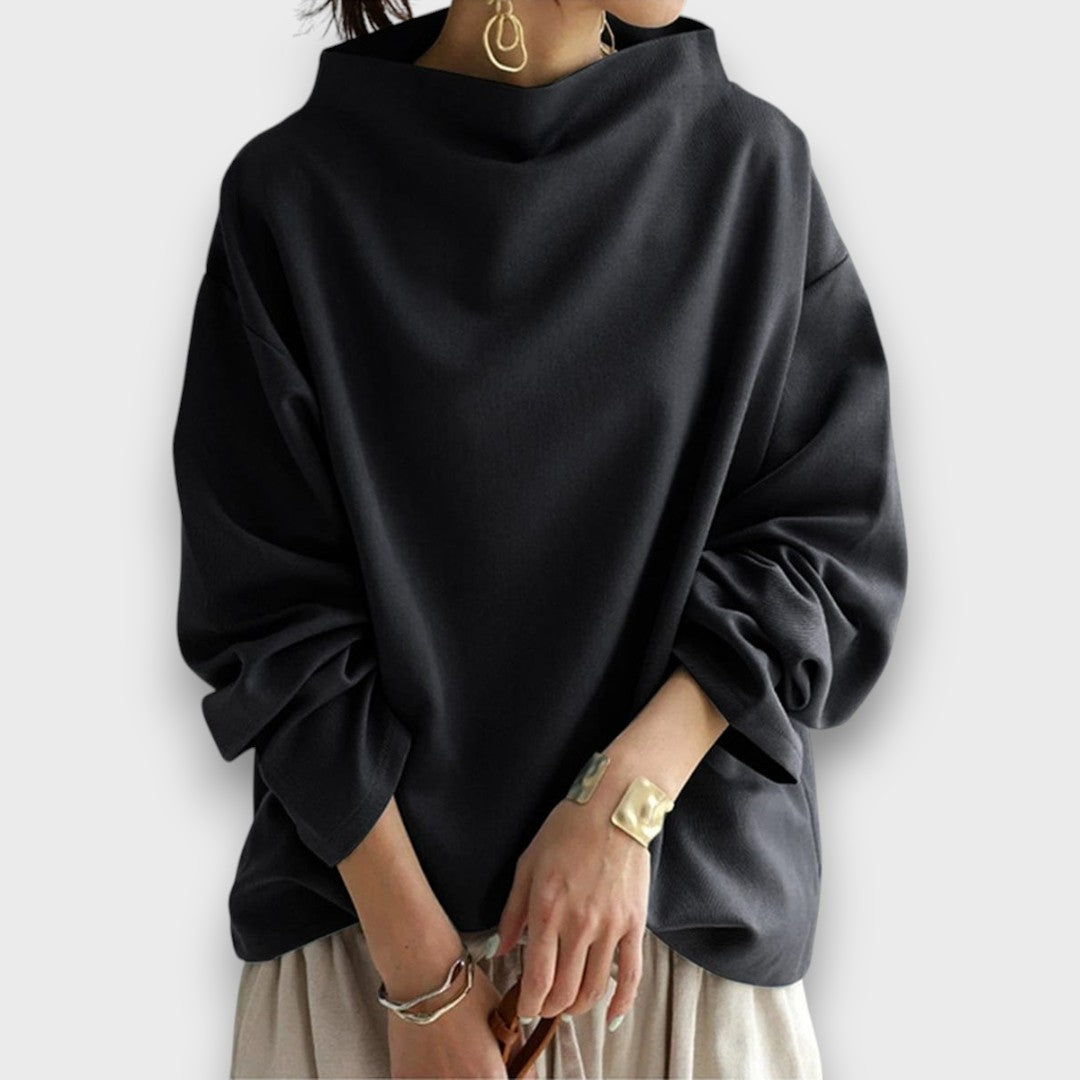 Gavrielle – Pullover mit hohem Kragen