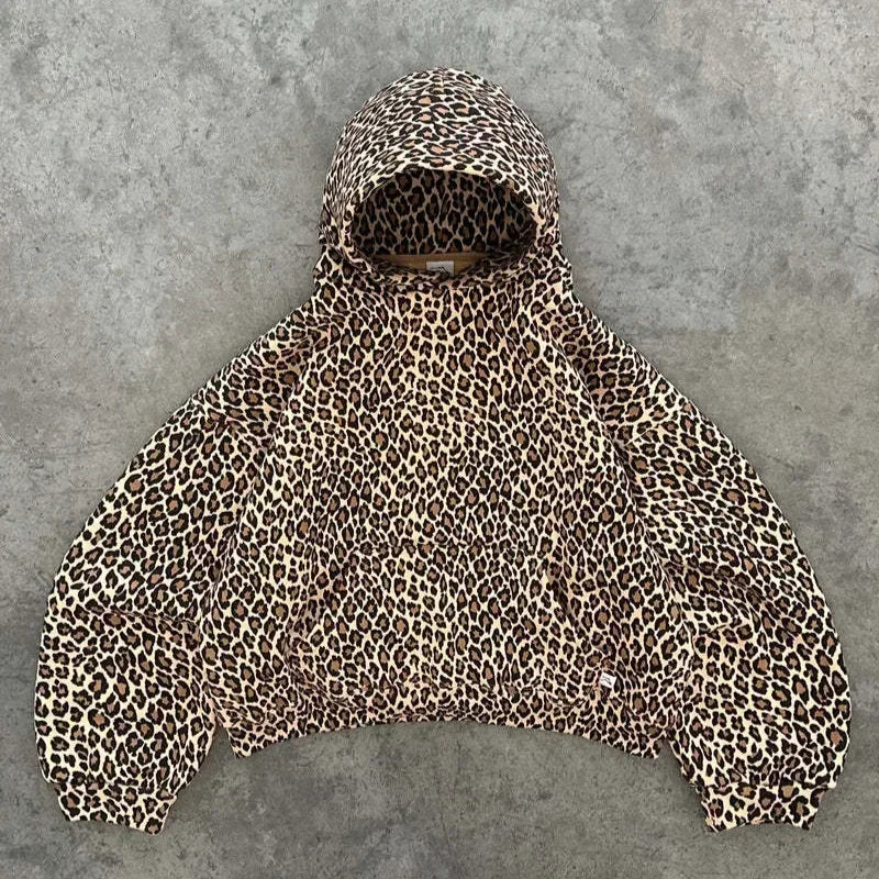 Kylie® | Kapuzenpullover mit Leopardenmuster