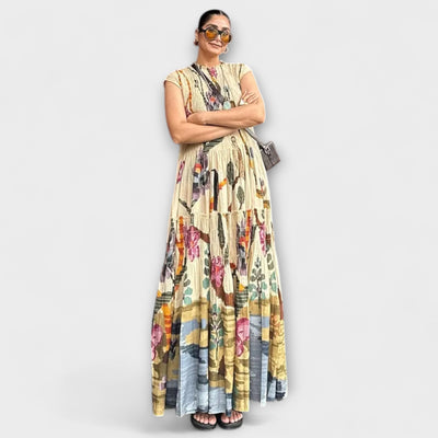 Marienna – Maxikleid mit kunstvollem Faltenfall