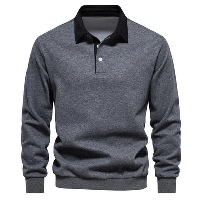 Austin Polo-Kragen Sweatshirt
