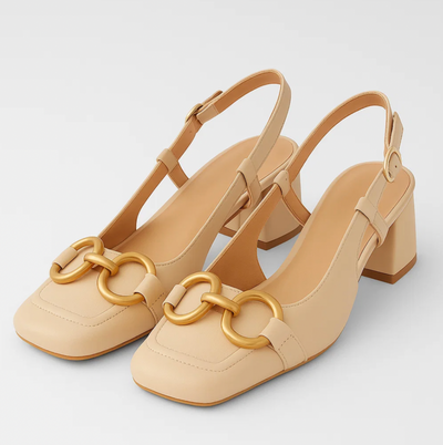 Novara | Slingback offene Absätze